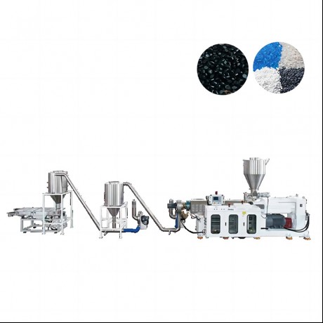 PVC انسداد گھمڻ متوازي ٽوئن-اسڪريو Pelletizing Extrusion لائن