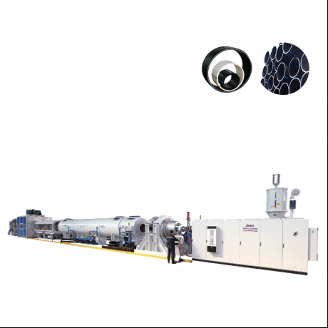 HDPE پاڻي جي فراهمي پائپ/گئس پائپ توانائي جي بچت ۽ تيز اسپيڊ Extrusion لائين