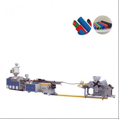 PA/PE/PP/PVC اڪيلي wallت ، ڊبل wallت ناليل پائپ ڪrڻ واري لائن